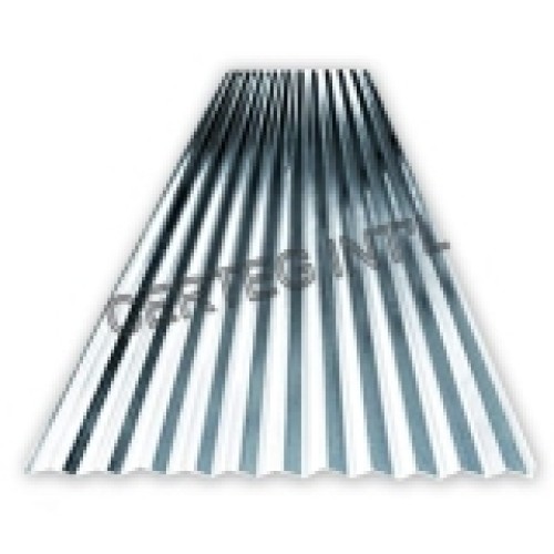 Corrugated galvanized steel roofing sheet