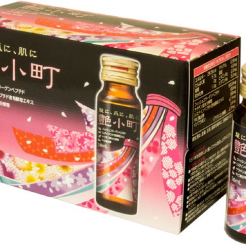 Japan hair and nail care drink