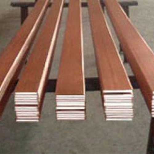 Copper clad aluminum busbar