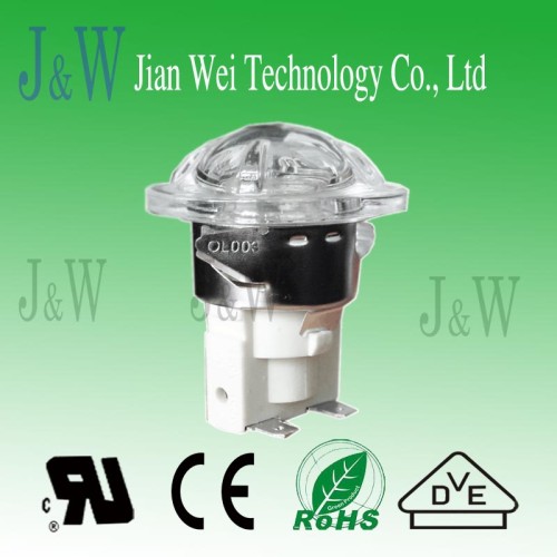 Jian wei heat oven lamp e14 ol003-07 with round lens