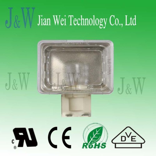 Jian wei oven lamp with socket ol002-01 with rectangular lens