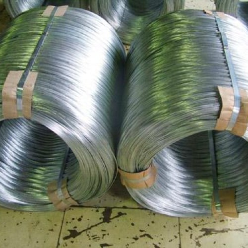 Hot dipped galvanized iron wire for fencing, package, construction