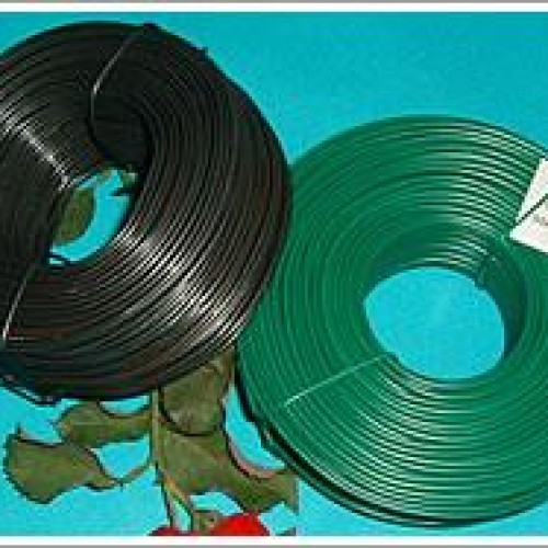 Pvc coated wire for coat hangers and handles
