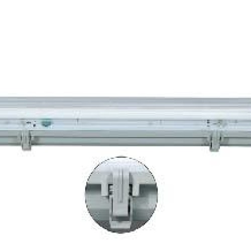 T8 waterproof fluorescent fitting