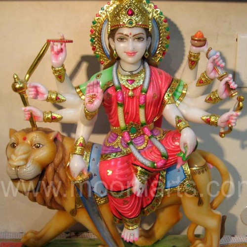 Marble durga mataji