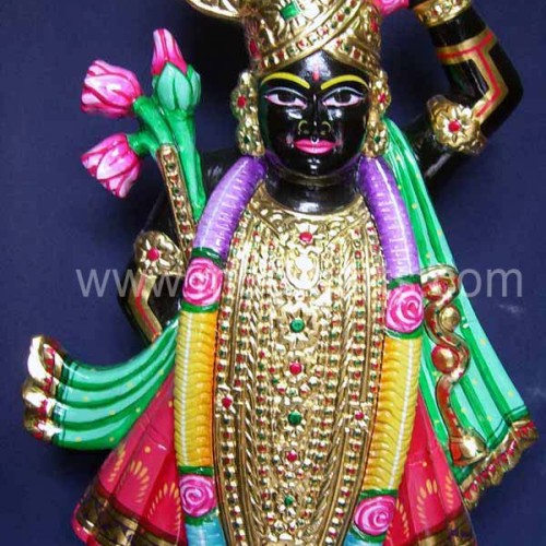 Marble durga statue