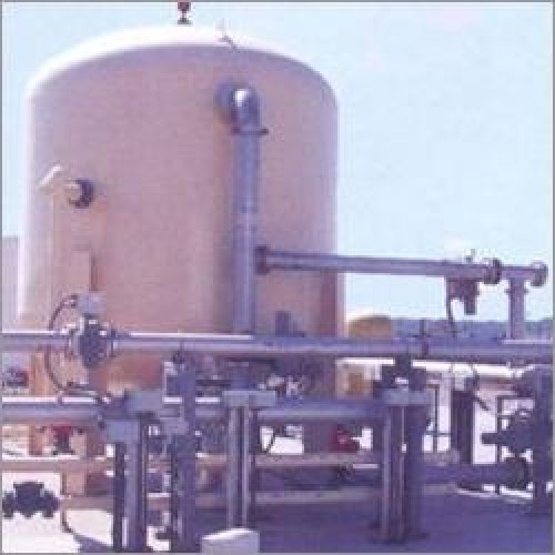 Water softening plant