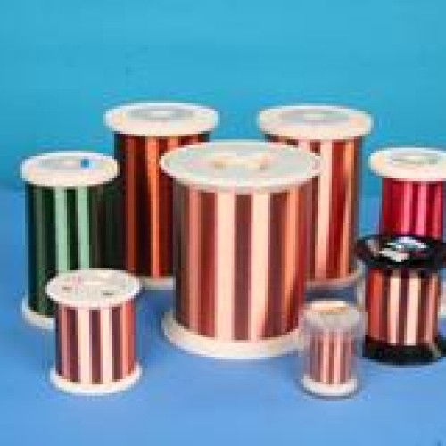 Enamelled selfbonding copper wire