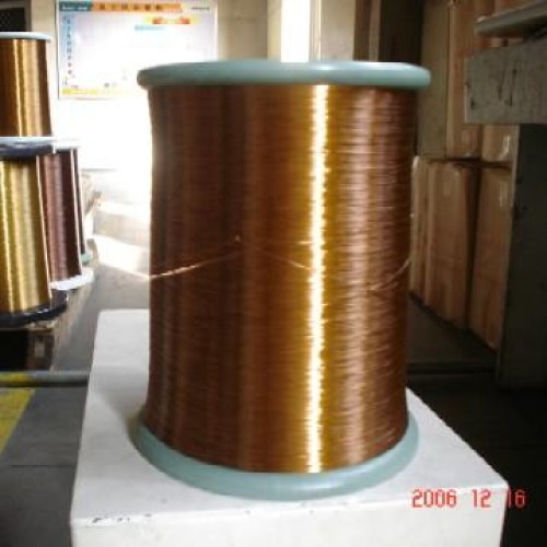 Enamelled aluminium wire