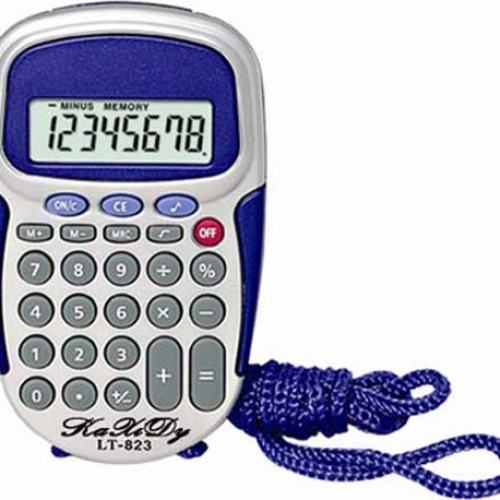 Pocket calculator lt-823