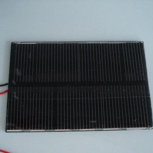 Epoxy solar panel