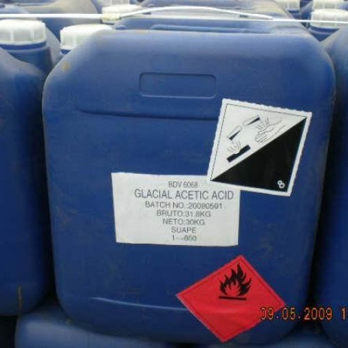 Glacial acetic acid