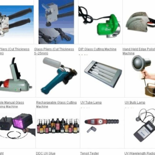 Portable manual glass polishing machine