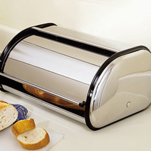 Stainless steel bread box