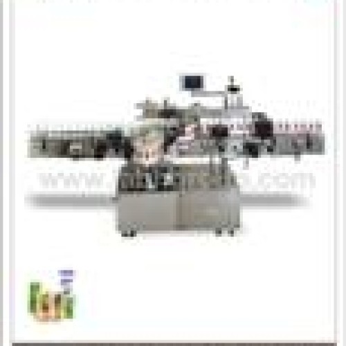 Adhesive sticker labeling machine