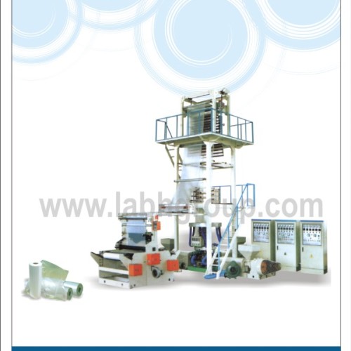 Multilayer film extrusion plant