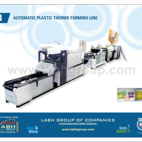 Automatic thermoforming machine