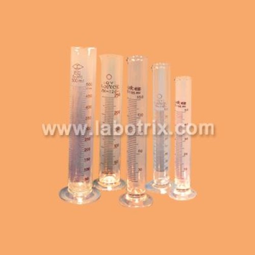 Glass measuring cylinder