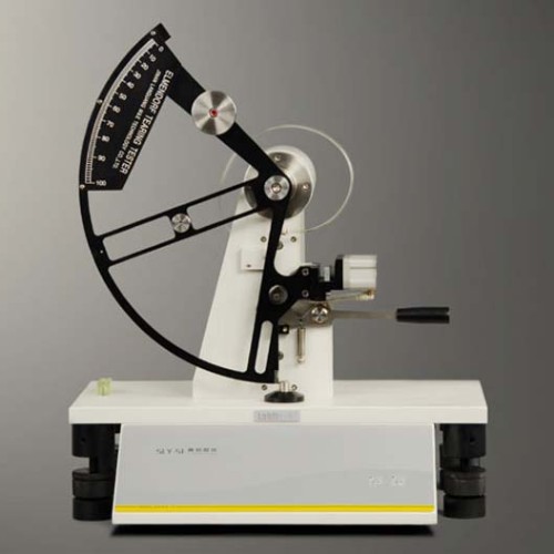 Elmendorf tear tester, tearing test