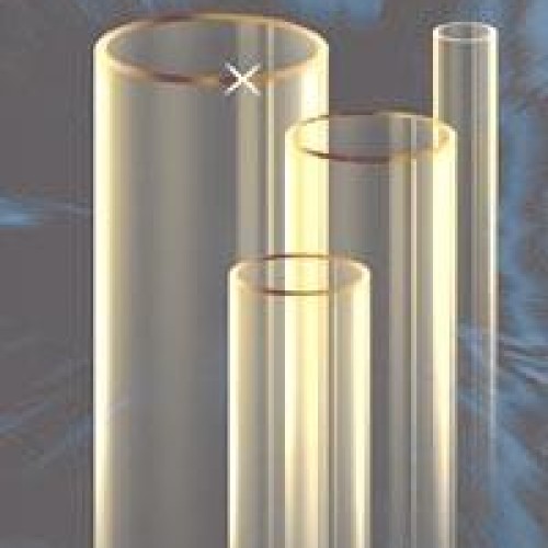 Yellow quartz tube