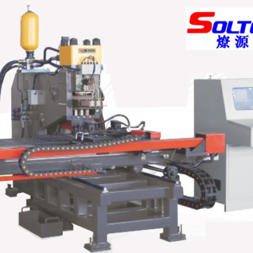 Cnc plate marking, punching machine