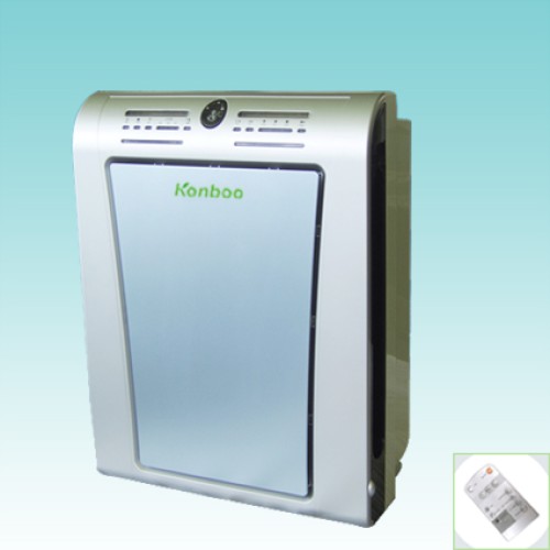 Air purifier with HEPA, UV+TiO2