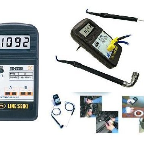 Tc-2200 dual channel thermometer