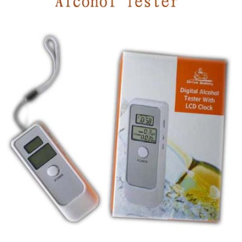 Digital breath alcohol tester   