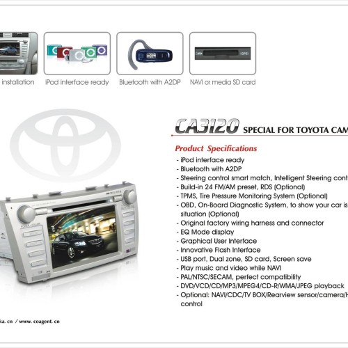 Car dvd (toyota camry)