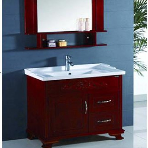 Oak bathroom cabinets