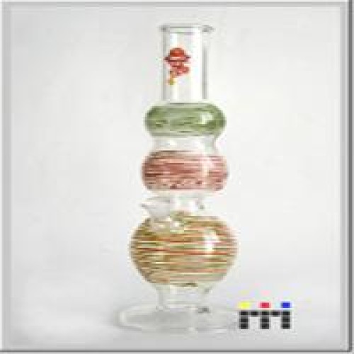 Color glass pipe