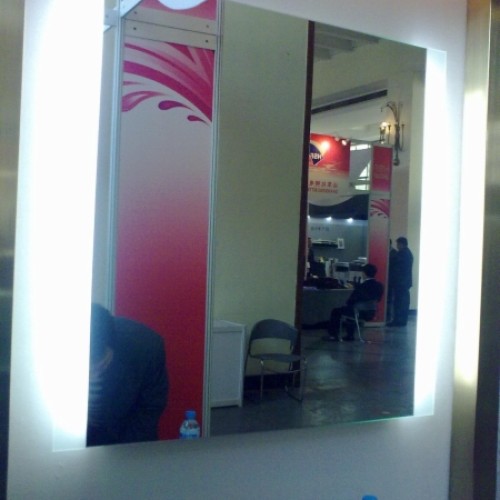 Hotel backlit mirror, heated mirror
