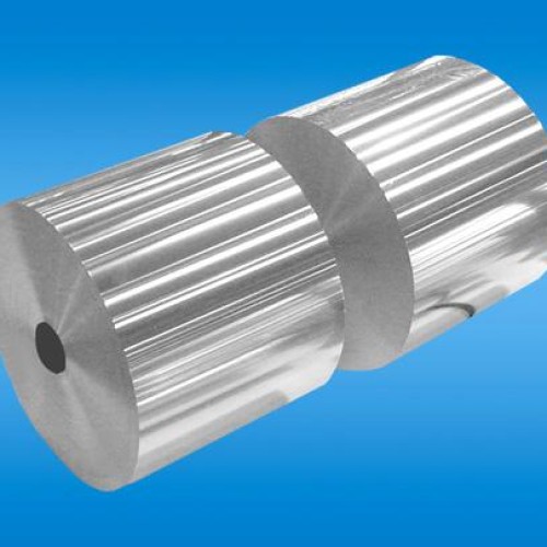 Lubricated aluminum foil