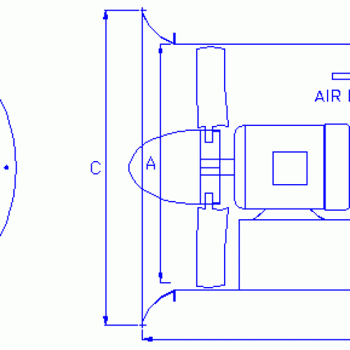 High pressure low noise ducted syst