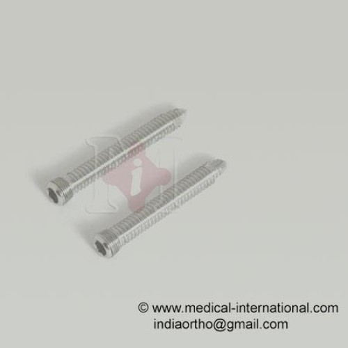 Locking bone screws