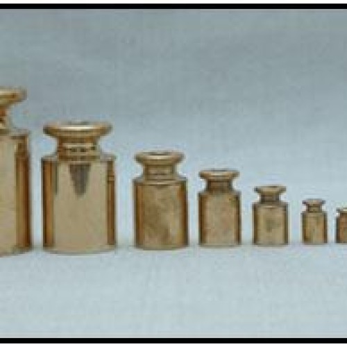 Brass bullion weights