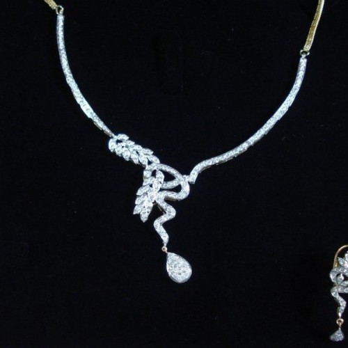 Gold and diamond jewellery