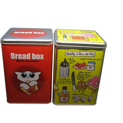 Bread box bread bin tin box