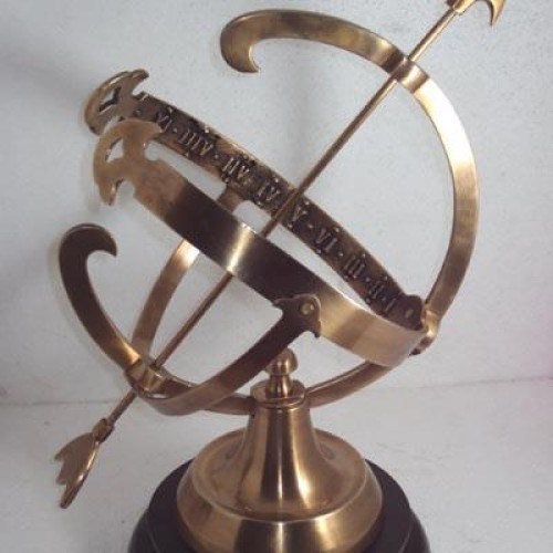 Brass Sundial Armillary