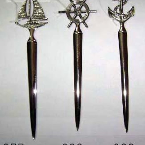 Nautical theme paper knife