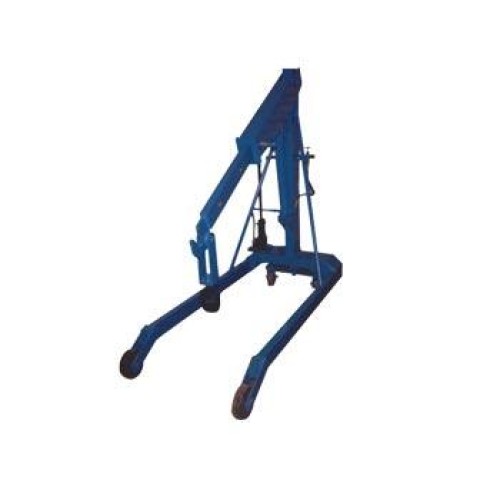 Mobile floor crane (engine lifting)