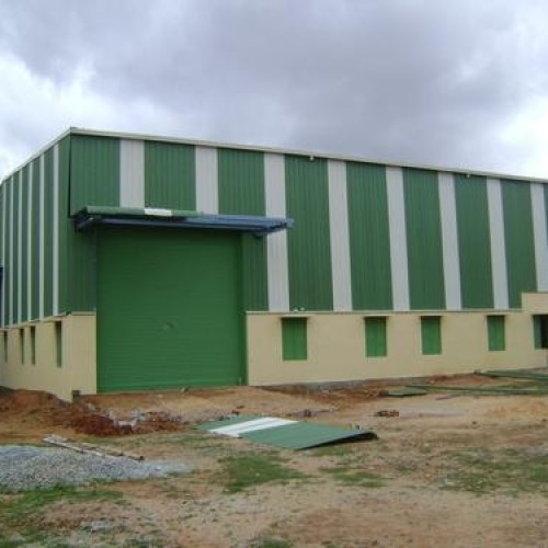 Steel prefabricated structures