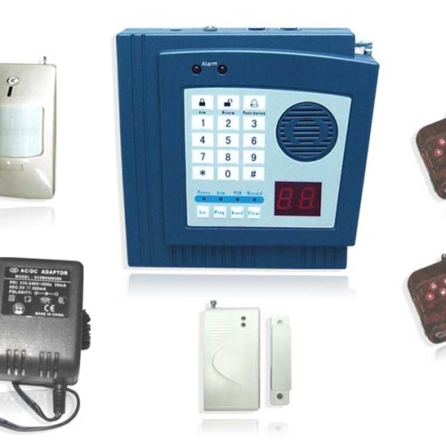 32 wireless defense zone led display burglar alarm system