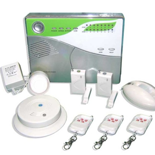 Luxury voiced phone led alarm system