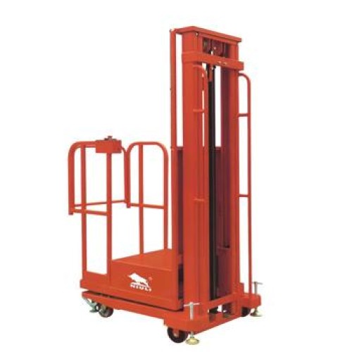 Semi-electric hydraulic order pickers