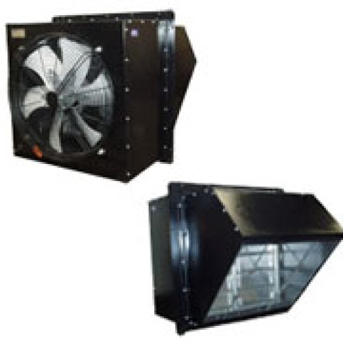 Wex sidewall axial exhaust fan 