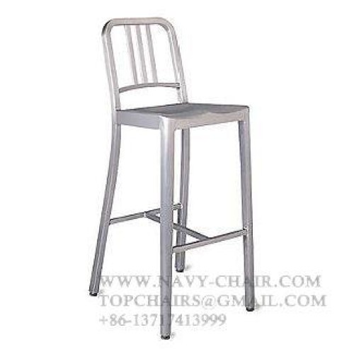 Emeco navy stool