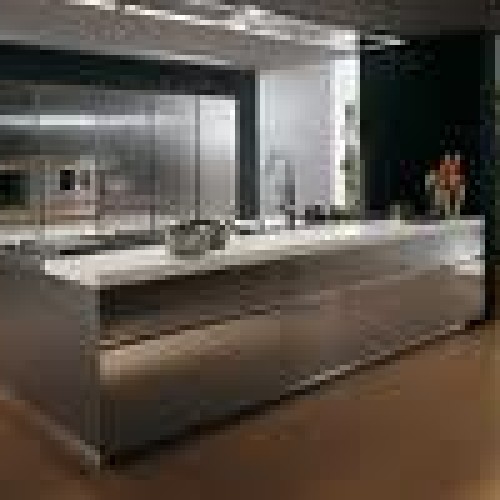 Stainless steel kitchen cabinets