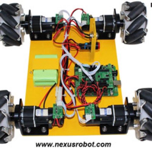 Mecanum wheel mobile robot kit