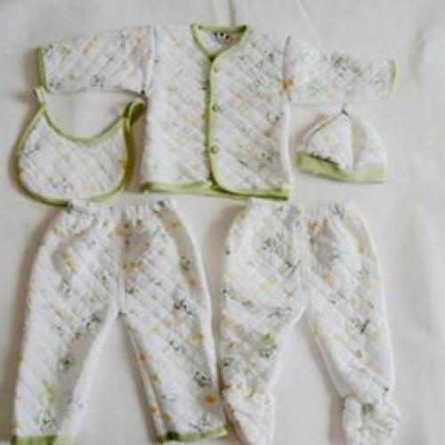 Sell Thick Thermal Underwear Baby Cotton Five Parts Install